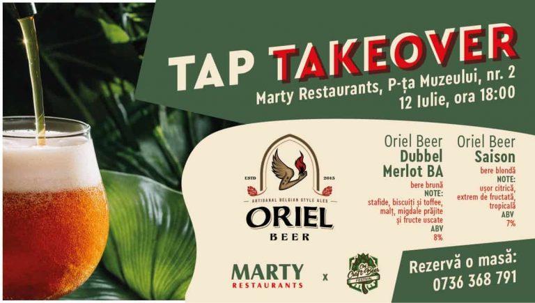 Oriel Beer Tap Takeover Marty Restaurants